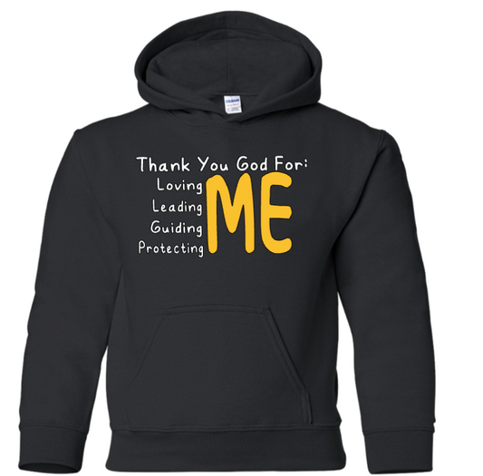 THANK YOU GOD Hoodie By Latalia